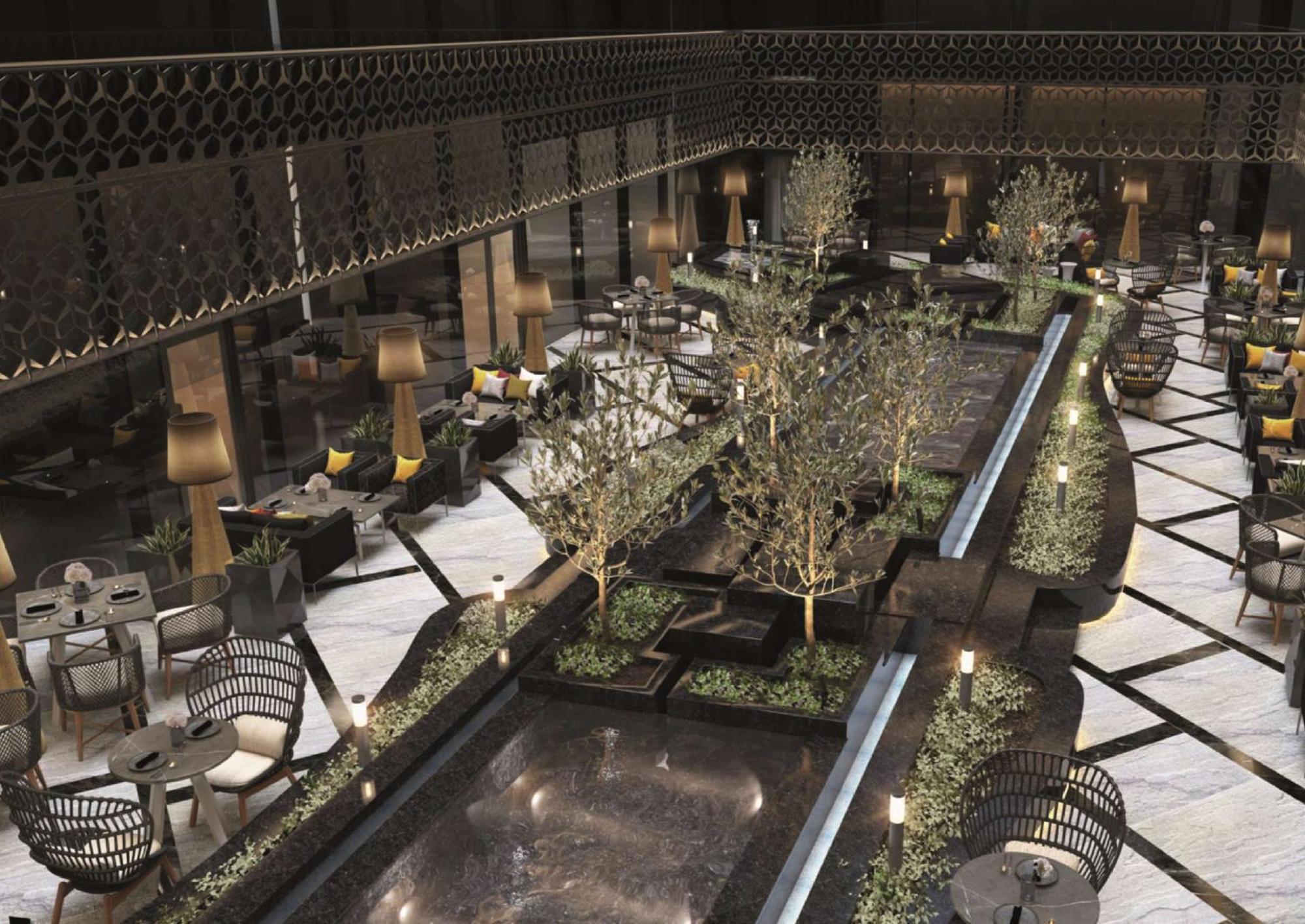 Alrayyan Hotel Doha, Curio Collection By Hilton Al Rayyan Buitenkant foto The interior of the hotel