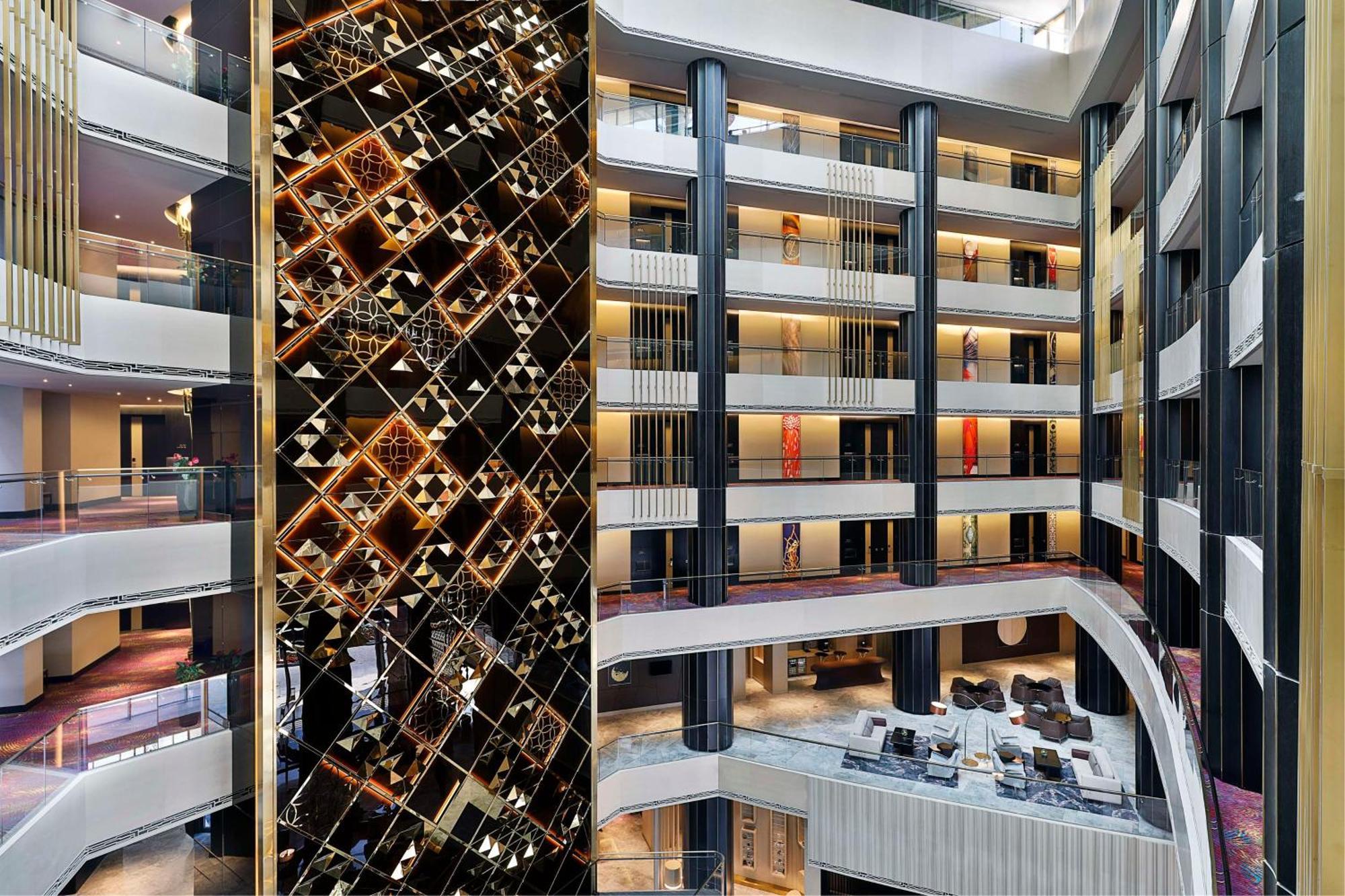 Alrayyan Hotel Doha, Curio Collection By Hilton Al Rayyan Buitenkant foto The interior of the hotel